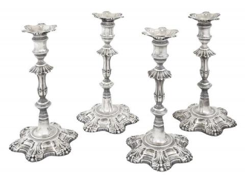 Sterling candlesticks