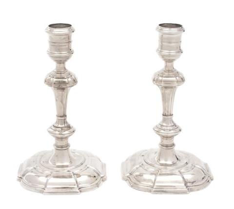 Sterling candlesticks