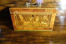 George III tea caddy