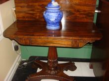 rosewood table