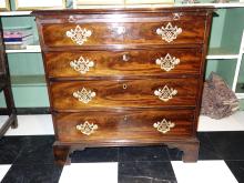 Front of chest