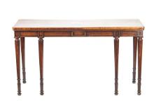 serving table